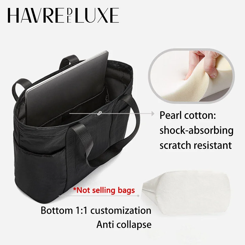 Bag Organizer Insert For lulu Daily20 Can Fit 14 Inch Computer Durable Bag Support Storage Inner Modification Bag Accessories