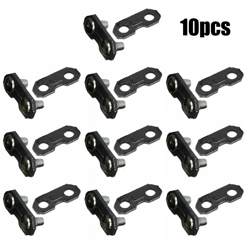 عملية سلسلة المنشار سلسلة وصلات ربط حزمة من 10 عادي ومحدد مسبقًا 3/8 050 1 3 مللي متر لأداء القطع الدقيق #4