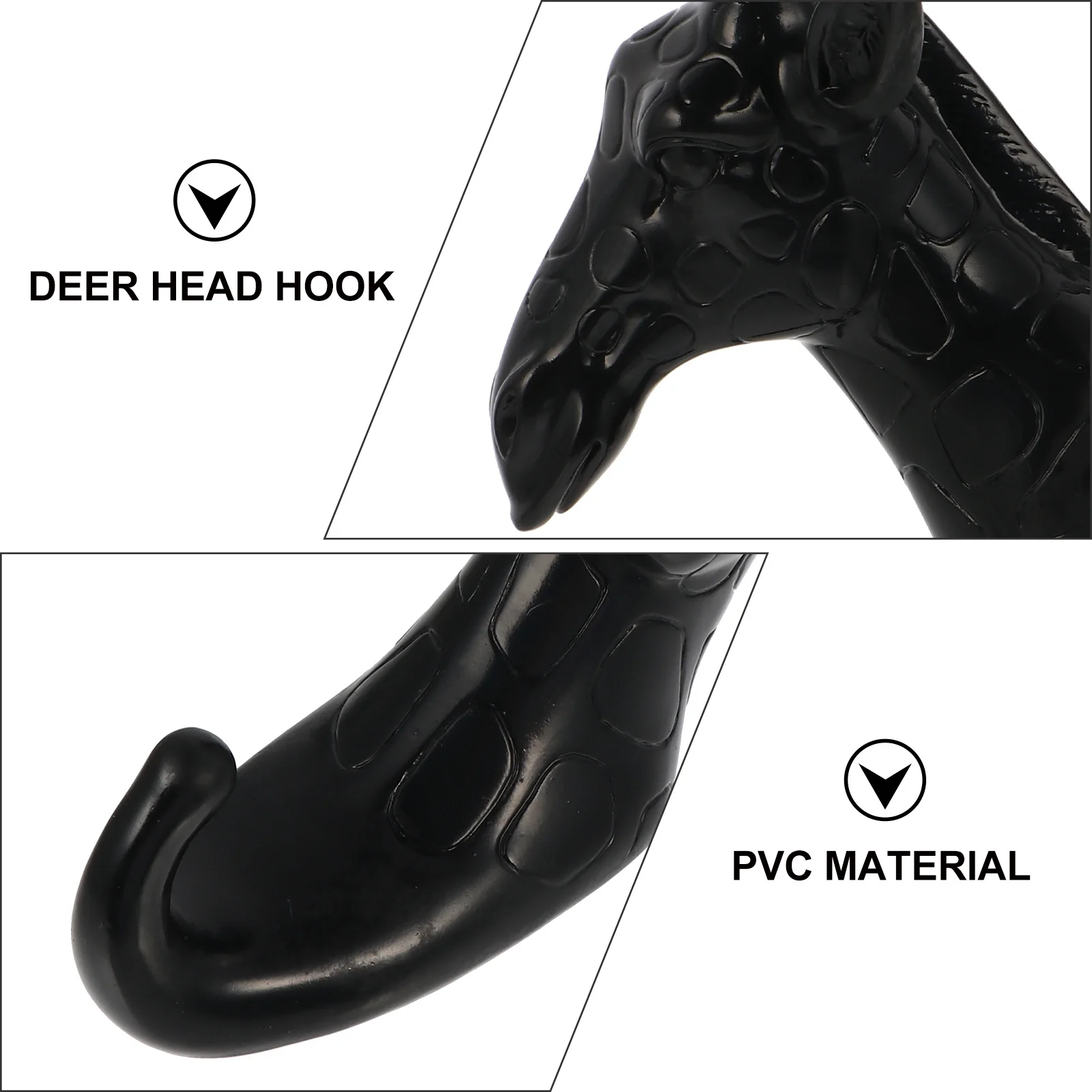 

1pc Giraffe Shaped Home Unique Giraffe Hangers Decor Creative Storage Hanging Hanging Hook Organizer Hook Decor For Living Room