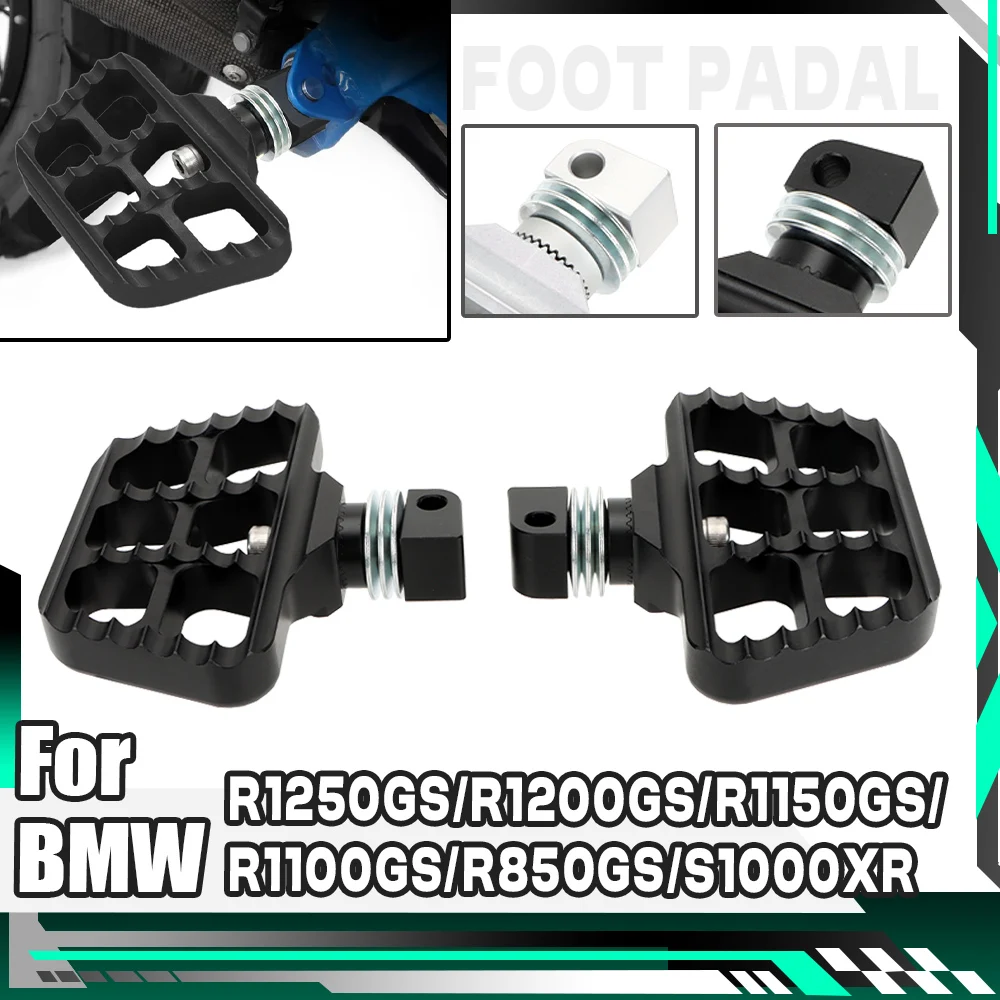 

For BMW R1250 GS ADVENTURE r1250gs r1200gs lc adv s1000xr R1100 GSR850 R1150gs Motorcycle Rear Foot Pegs Pedal Folding Footrests