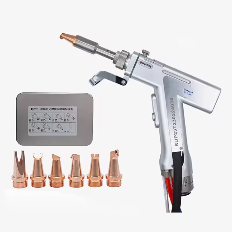 

SUP23T Welding Gun Stainless Steel Welding Machine Handheld Gun Laser Welding Machine 1500W 2000W for Metal With Raytools