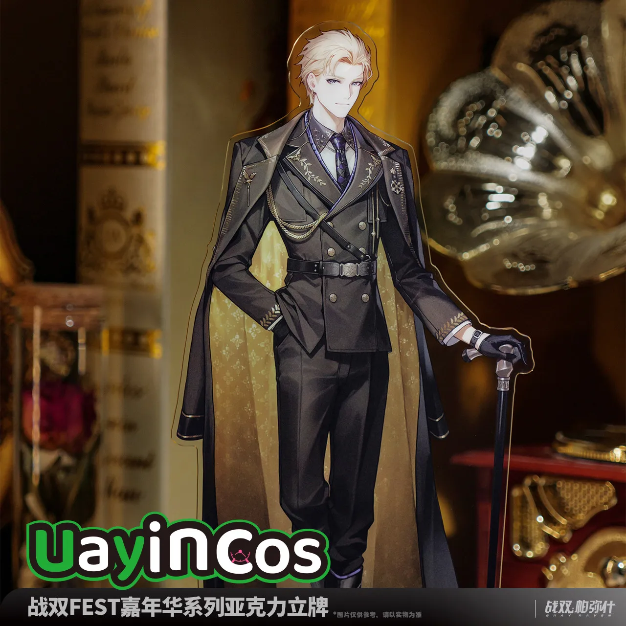

Original GRAY RAVEN：PUNISHING Lucia Bianca Vera Chrome Acrylic Stand Desktop Ornaments Doll Accessories Anime Game Toy Kids Gi