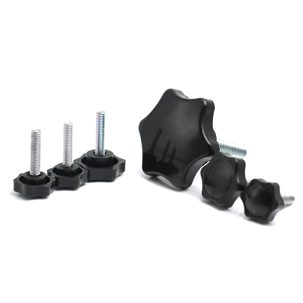 Plastic Star Knob Bolt Clamping Screw M4–m12 #25 #32 #58