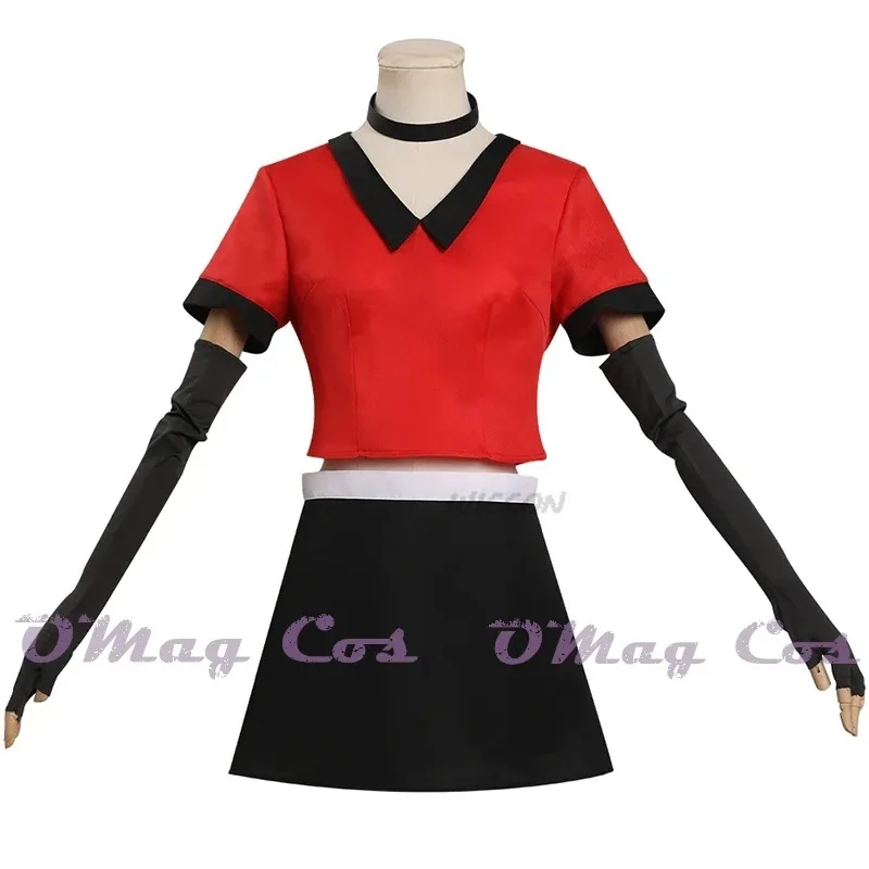 Anime Hazbin cos Hotel ALASTOR Hazbin Angel Dust CHARLIE Vox Blitzo cosplay costume Halloween Uniform suit Hazbin cosplay Hotel