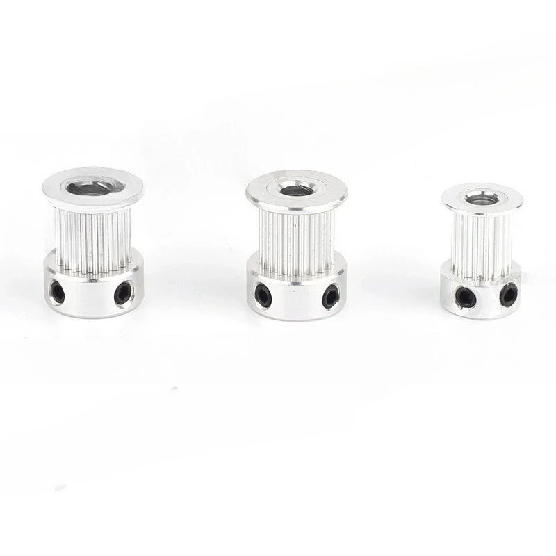 3D printer 2GT synchronization wheel pulley pulley pulley 20 gear hole 5/6.35/bandwidth 10 aluminum alloy
