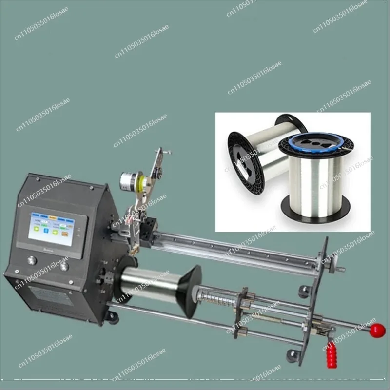 PWD-M-30 Wire Winder Emergency Stop Winding Machine for Fishing Line/Welding Wire 100-220V