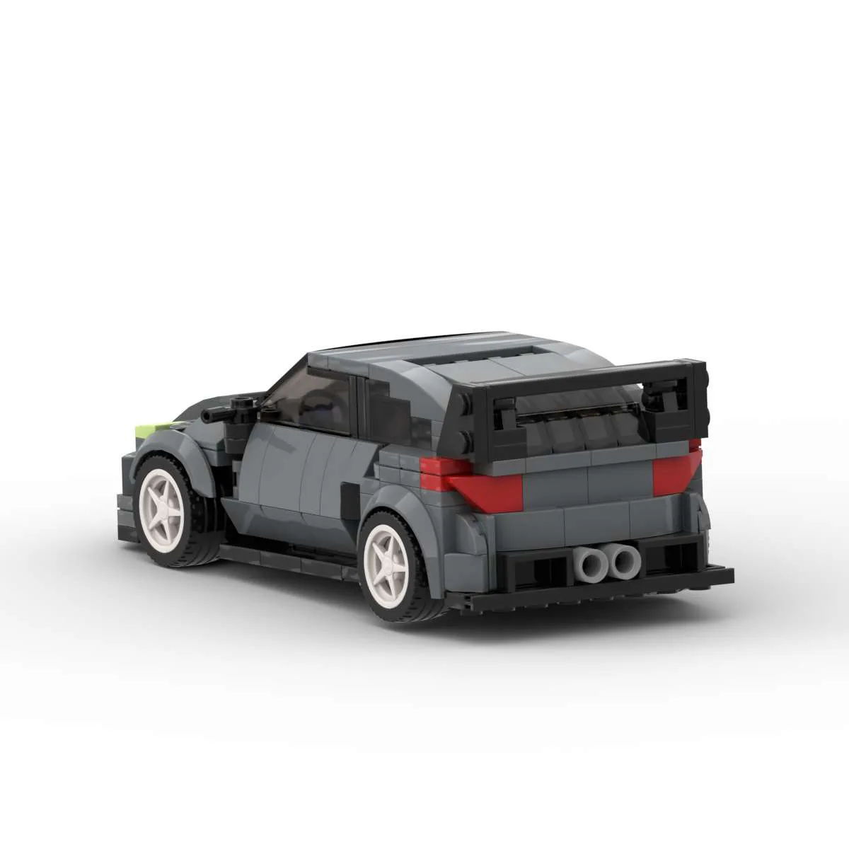 MOC Forded Focus RS RX سيارات رياضية اللبنات الطوب لعبة تعليمية هدية المرآب الإبداعية