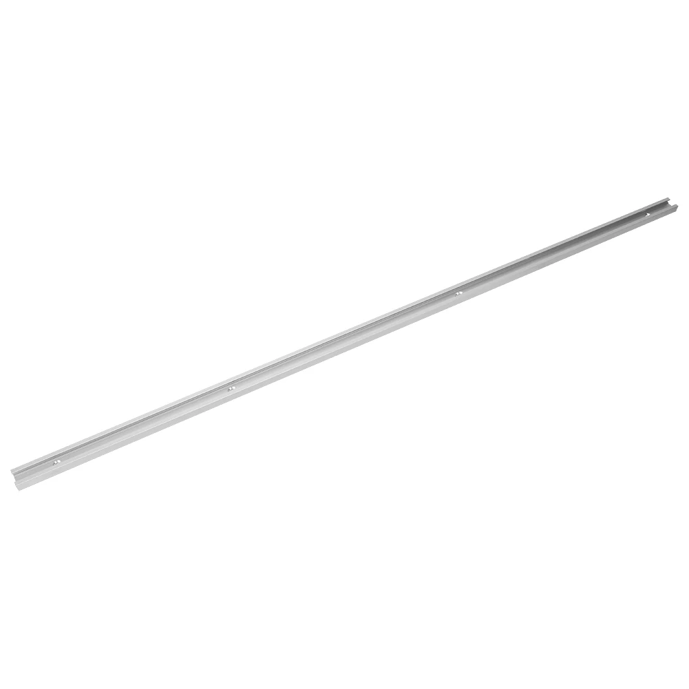 T-Track Miter Track Jig Aluminum Alloy Slot Rail Non-Porous Sliding Fixture Woodworking Tool for Table Saw Router Jig