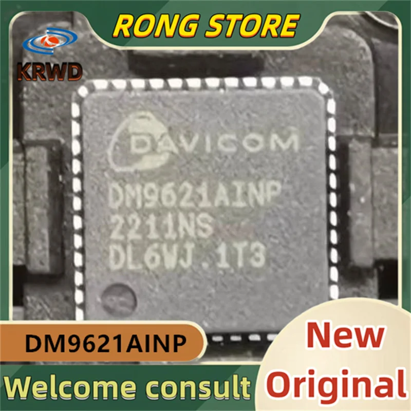 

DM9621AINP новые и оригинальные DM9621 QFN48, 5 шт.