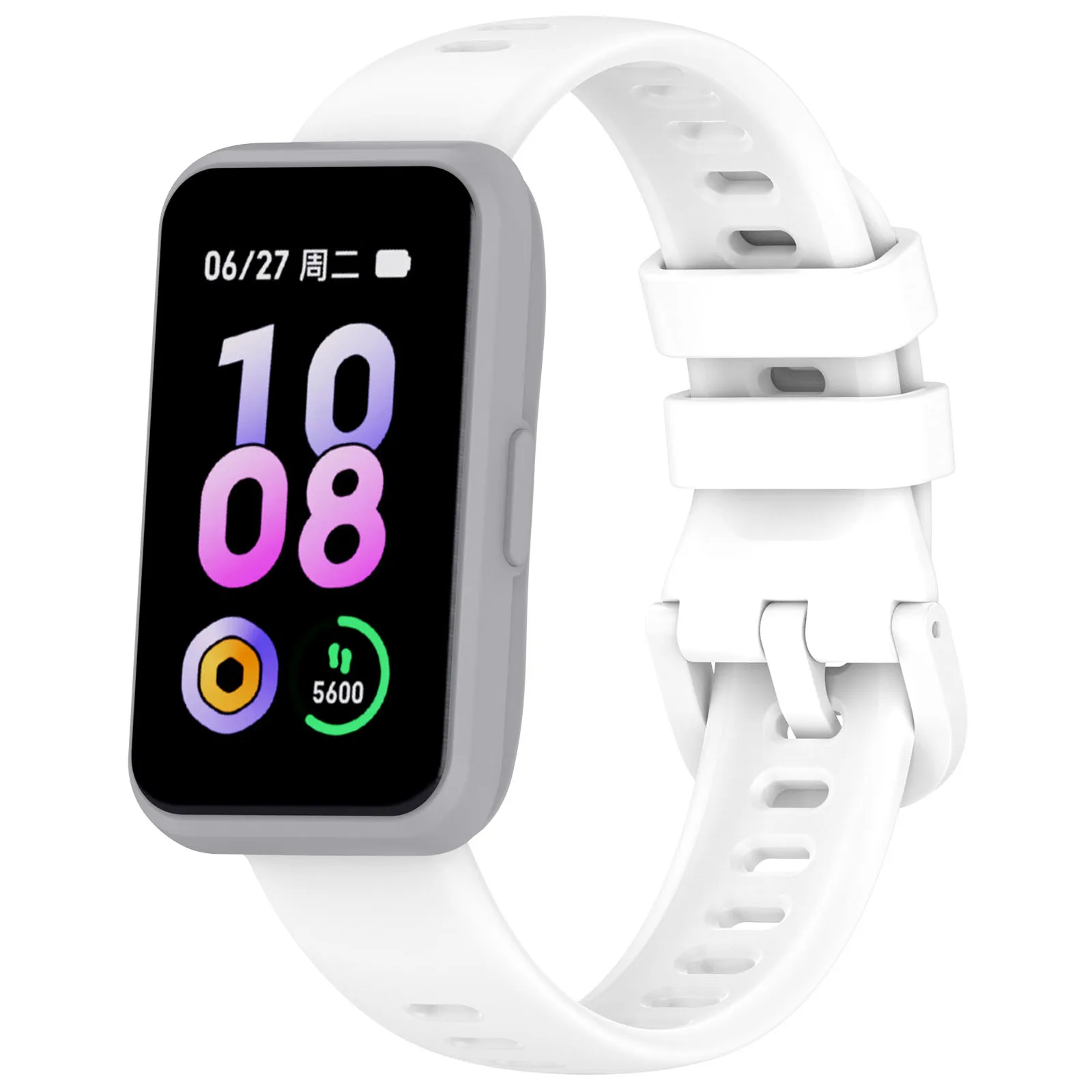 Тонкий твердый силиконовый ремешок диаметром 16 мм для часов Keep B4/B5/B4 Lite и Huawei Watch Силиконовый ремешок серии B3/6/7 с обратной пряжкой