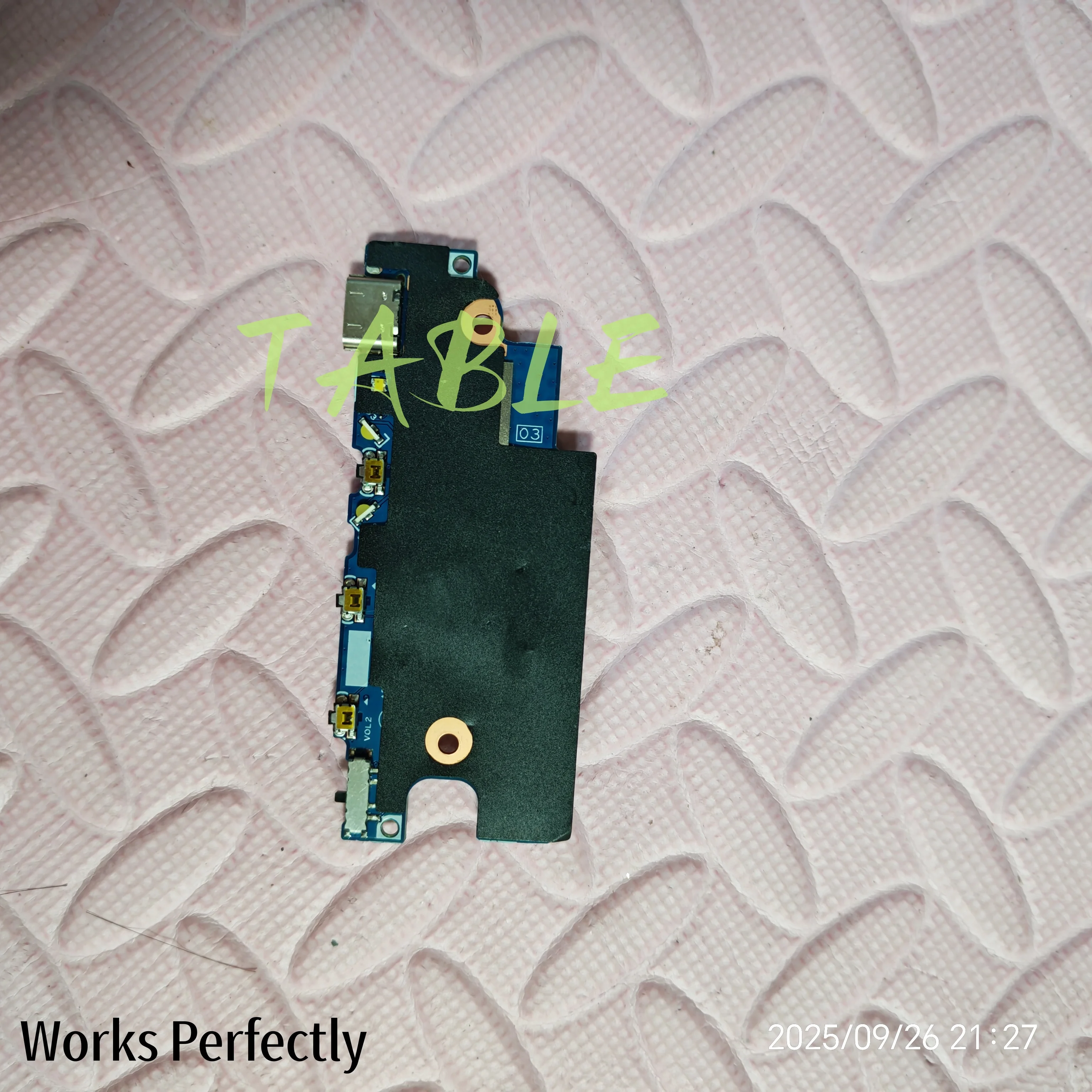 203544-1 For HP CHROMEBOOK 14C-CC 448.0MU02.001 1USB-C POWER VOLUME BUTTONS I/O BOARD WITH CABLE M47331-001 Tested Fast Shipping
