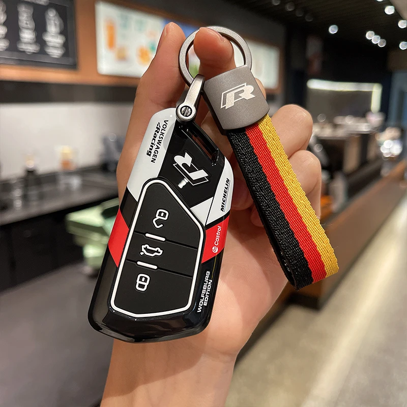 غطاء حافظة مفاتيح السيارة لسيارة VW Volkswagen/Golf 8 MK8 ID.3 ID.4 /Cupra/Skoda/Octavia A8/SEAT/Leon MK4 2020 2021/Formentor/Tarraco #2