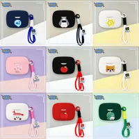 Funda para JBL Wave Beam 2, Vibe Beam, W200 TWS, auriculares de silicona, funda protectora suave de tiburón bonito, piel para auriculares