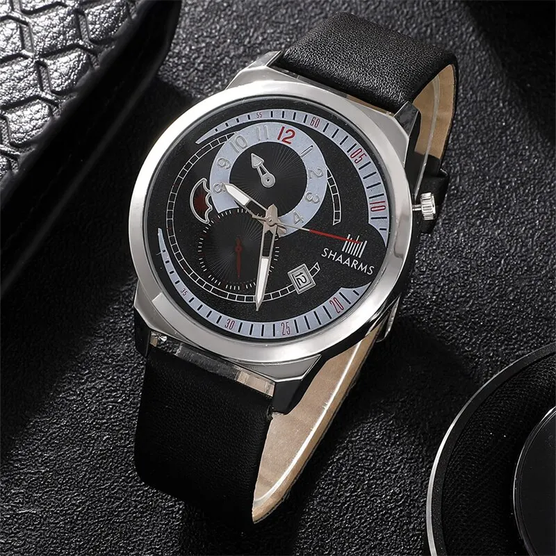 Mens Fashion Date Quartz Men Watches Top Brand Luxury Male Clock Watch Sport Mens Wrist Watch Hodinky Relogio Masculino