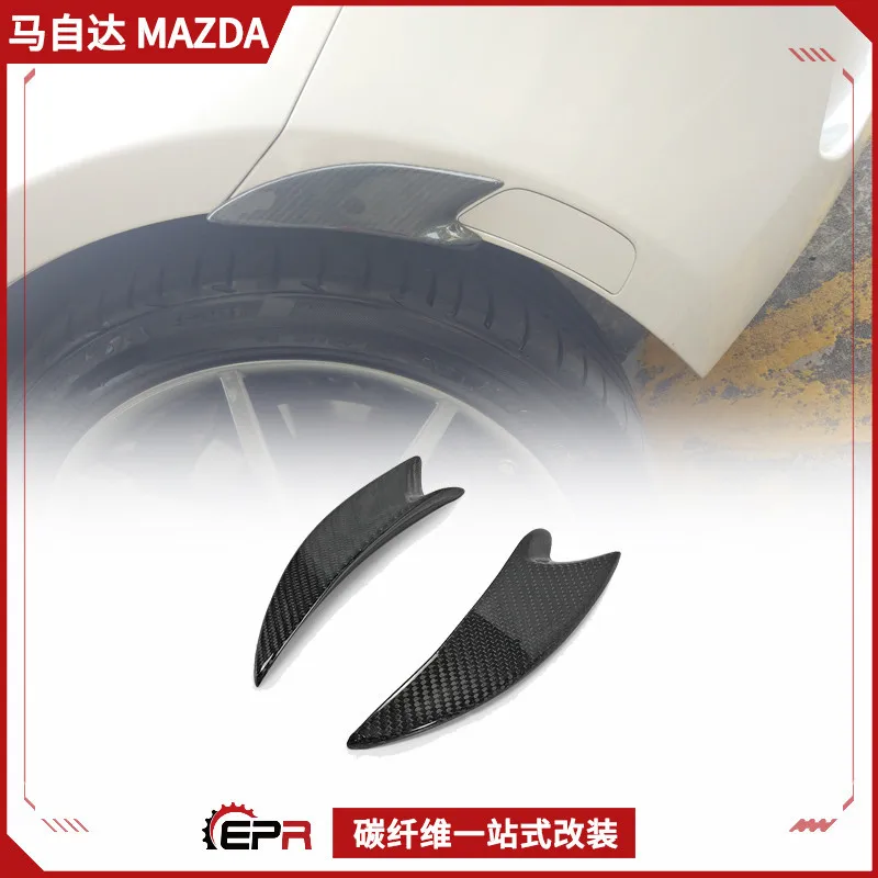 

Suitable for Miata Mazda MX5 ND RF Carbon Fiber Modified GV Rear Brow Mud Fender, Rear Rainproof Accessory