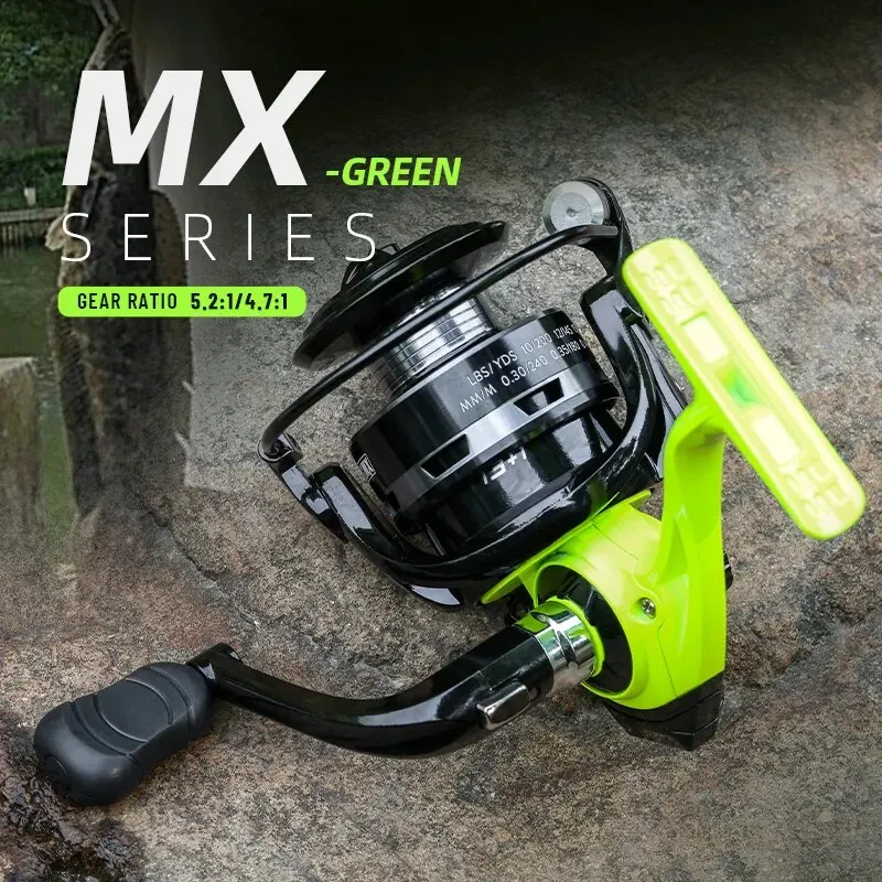 Fishmx Fishing Reel Full Metal Spool Grip Saltwater Freshwater Suitable For Any Fish Species Fishing Line Spinning Reel