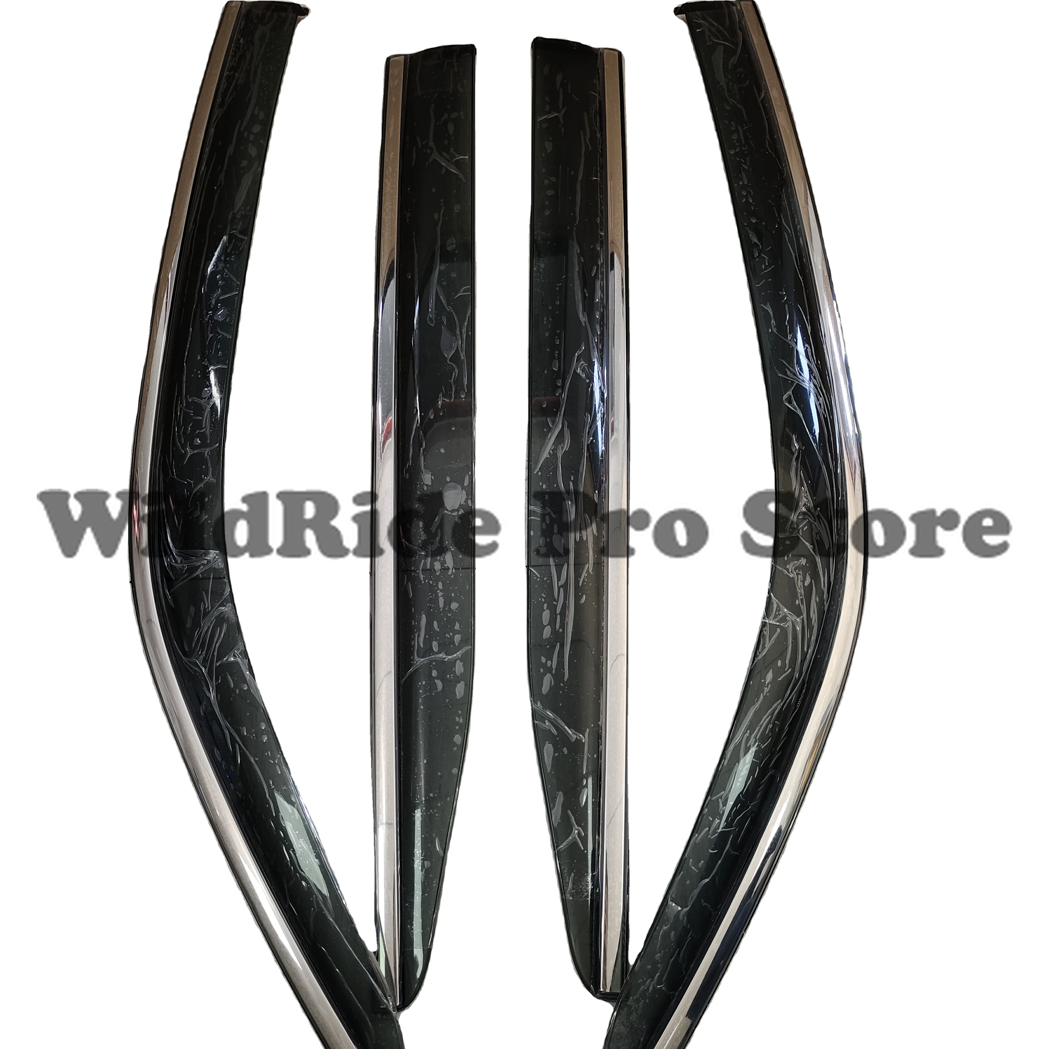 

1 set Car Accessories Car Window Visor Sun and Rain Guard Shield Fit for HILUX REVO Pickup Truck