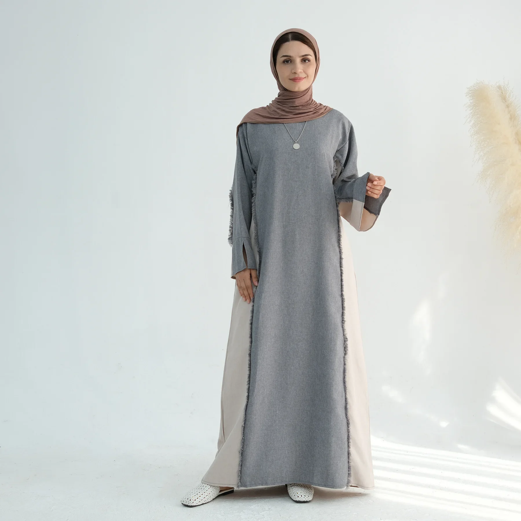 Ramadan gland Abayas pour femmes musulman Maxi Robe dubaï caftan turquie Robe Islam vêtements arabe Caftan Marocain Femme robes