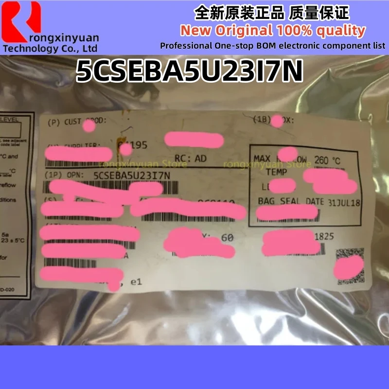 1Pcs/lot 5CSEBA5U23I7N  5CSEBA5U23I7 BGA Chip 100% new imported original 100% quality