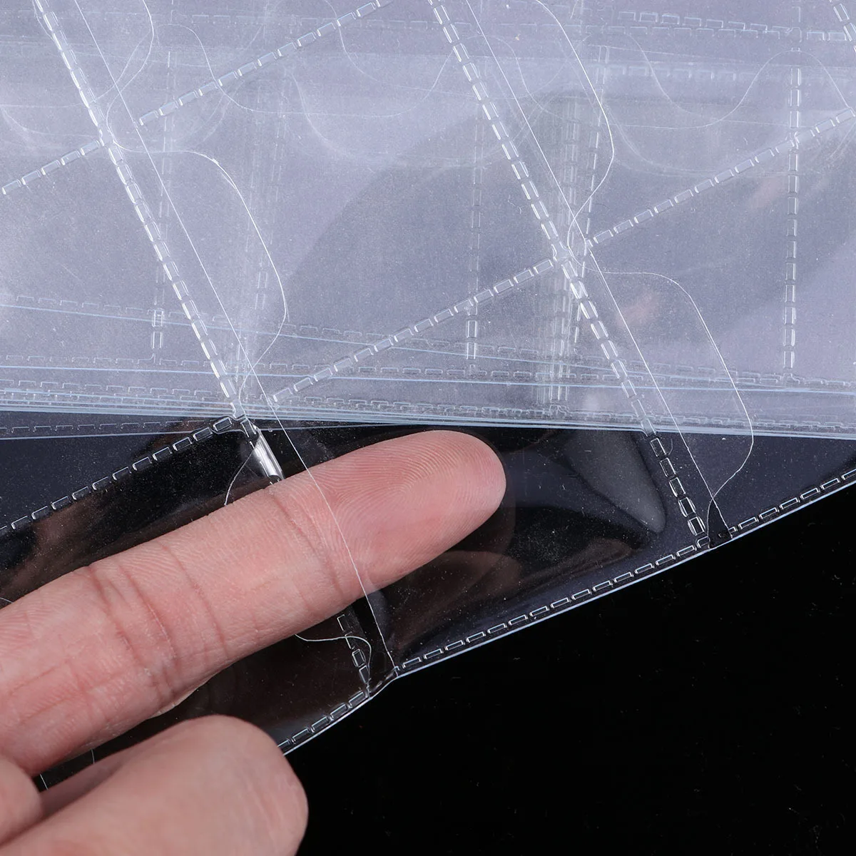 

10pcs 30 Album Pages For Coins Coin Storage Bag Coins Albums Storage Holder Stamp Organizer Pvc Bag