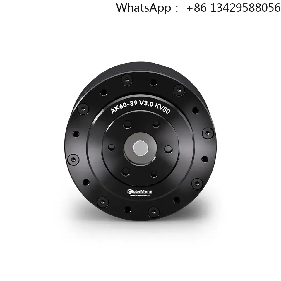 AK60-39 V3.0 KV80 IE1 Efficiency 24Nm Torque 98RPM Dynamical Modular Motor Dual-encoder Robotic Actuator Foot Robots Cobot 3