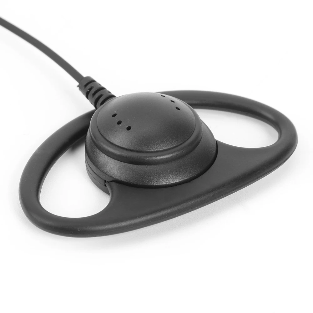 D Shape 2Pin K Head PPT Earpiece Headset Anti Noise Earphone for Baofeng Kenwood Widely Used in Catering Hotels Outdoor