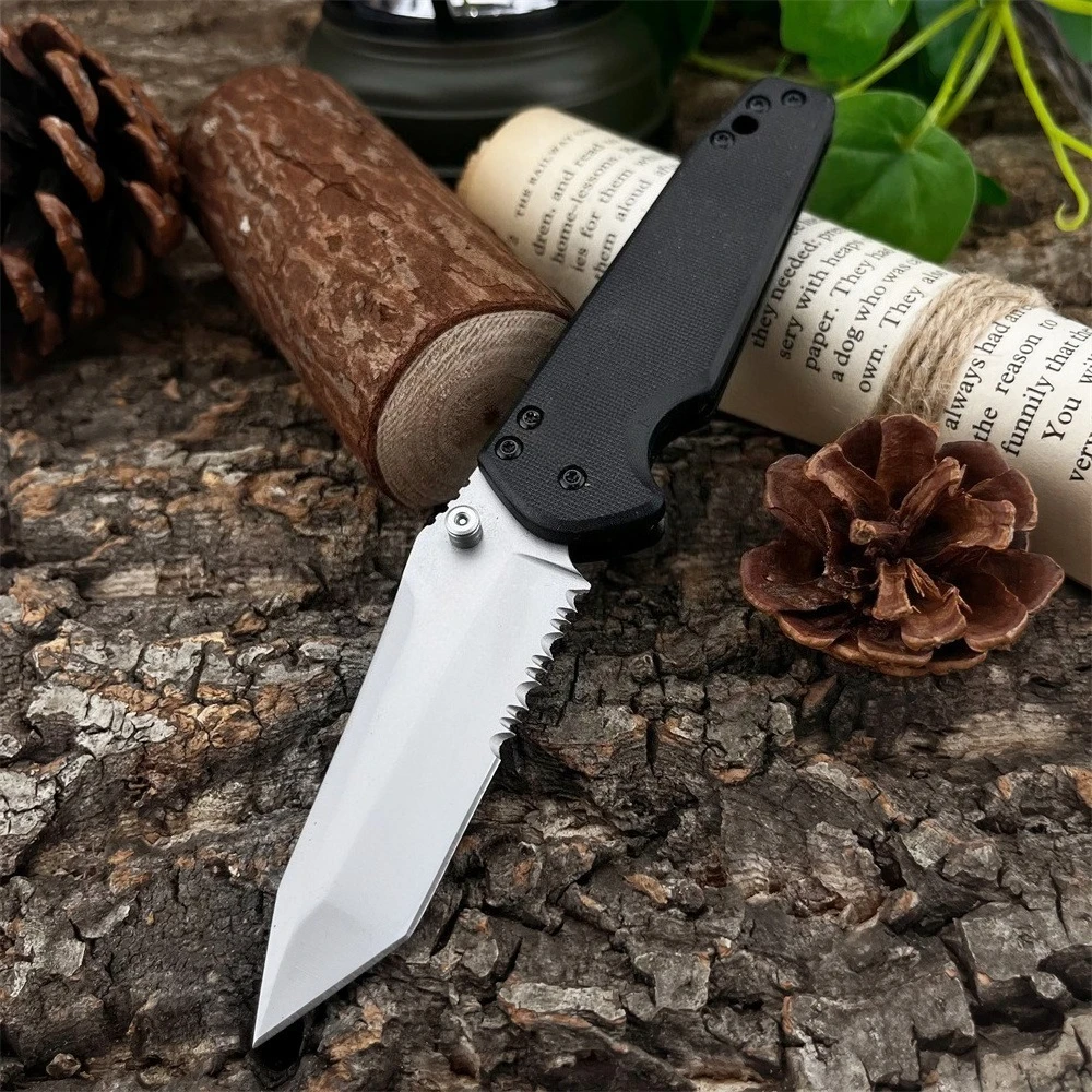 

Новый уличный карманный складной нож 8Cr13Mov, лезвие из нейлонового волокна, ручка для выживания, походный нож, многоцелевой EDC инструмент для джунглей