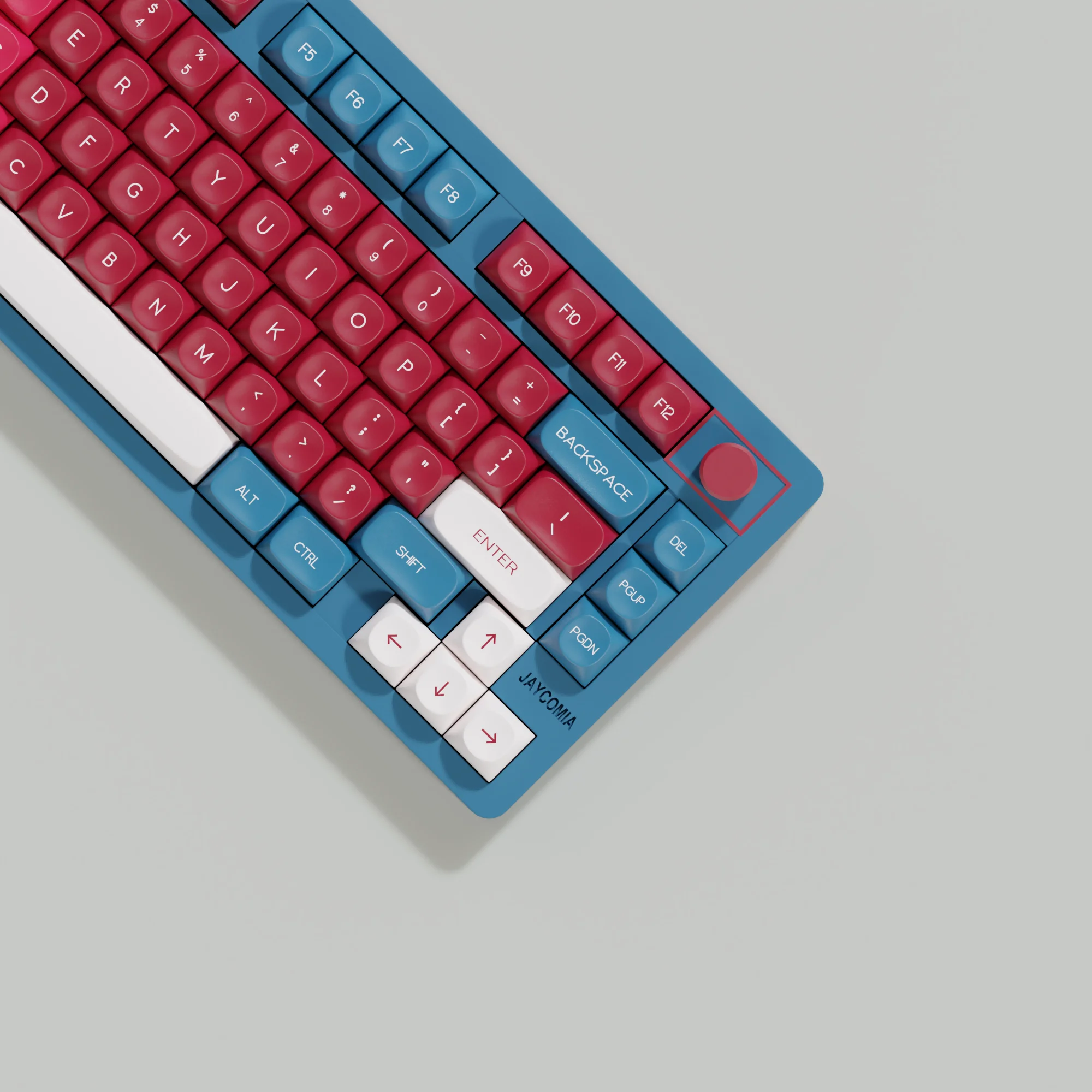 Imagem -05 - Moa Red Bean Pbt Material Keycaps Keycaps Processo de Processo Dye-sub 7u Split Iso Ansi Abnt2 Layout Alemão Coreano Árabe Espanhol Francês