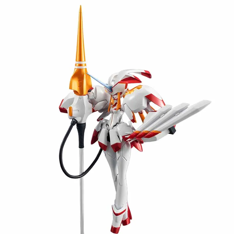 Bandai Original S.H.Figuarts Strelizia & ZERO TWO Decoración de modelo coleccionable del 5. ° aniversario