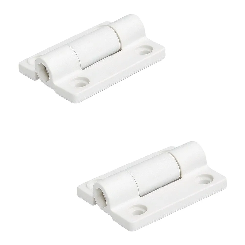 2PCS Damped Adjustable Torque Hinge with Precision Rotary Shaft for Cabinet Doors Electrical Boxes and Workbench Projects