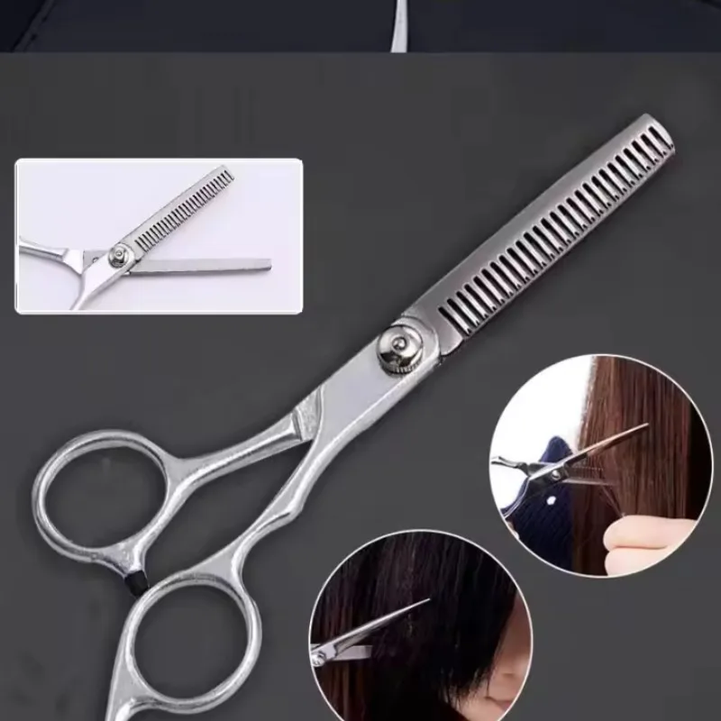 1/7pcs Professional Barber Scissors Set - Stainless Steel Salon Hairdressing Tools, Hair Cutting/Thinning Kit for Hairdressers