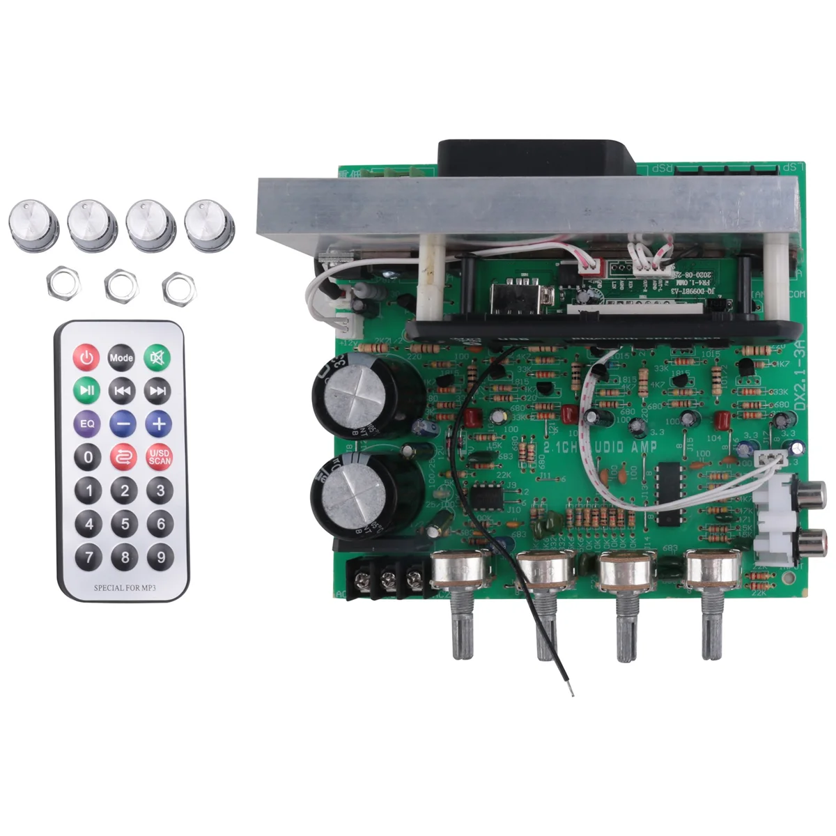 

Плата усилителя AP-Bluetooth 3X80W 2,1-канальный усилитель звука