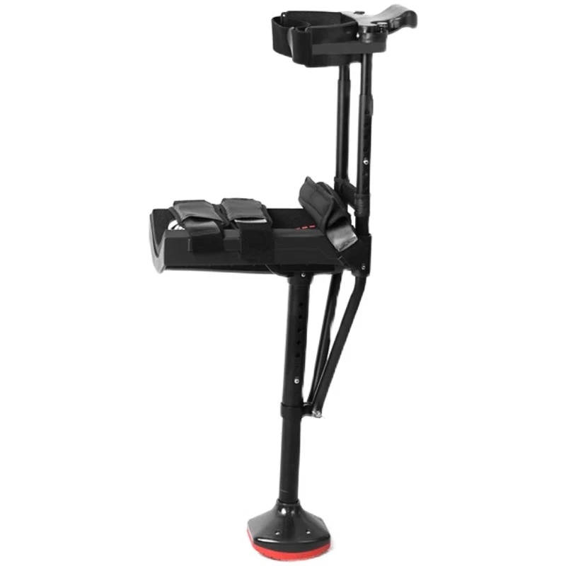 2026 Adjustable Medical Cane 250lb Capacity Hands-Free Ankle Support Post Surgery Recovery Adjustable Height OEM Bulk