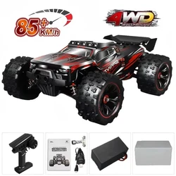JJRC 9952  RC Car 85KM/H or 50KM/H 4WD 1:16 LED Remote Control Car High Speed Drifting Monster 4x4 Truck Kids Vs Toys