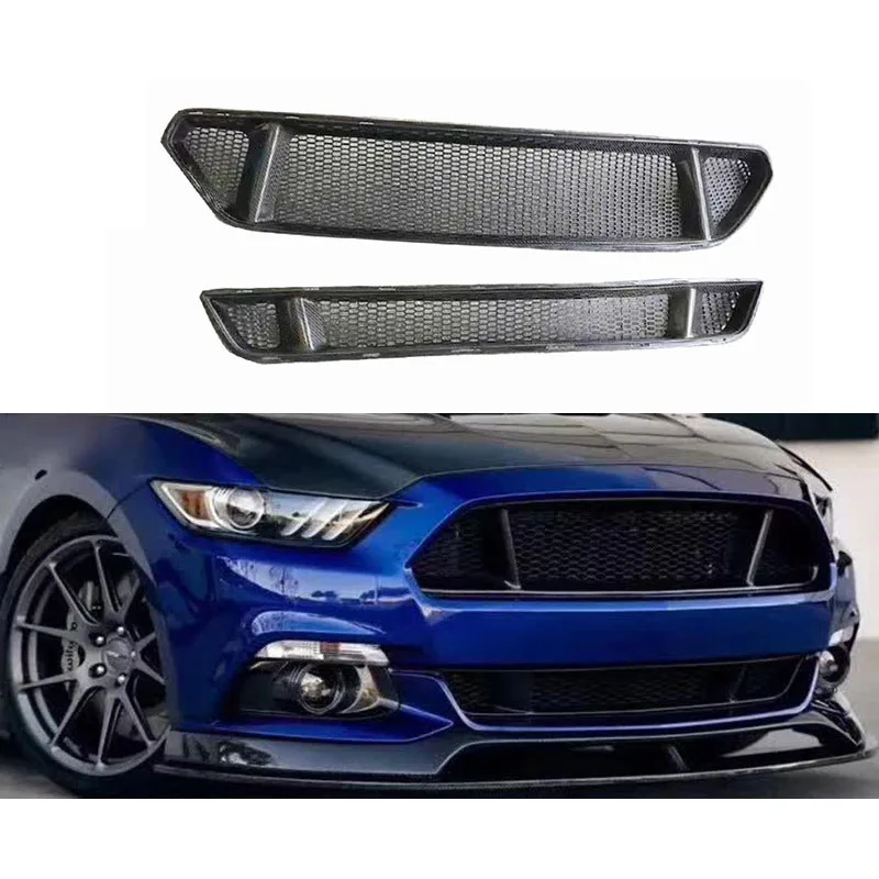 

Carbon fiber grille modified body kit for the 2015-2017 Ford Mustang