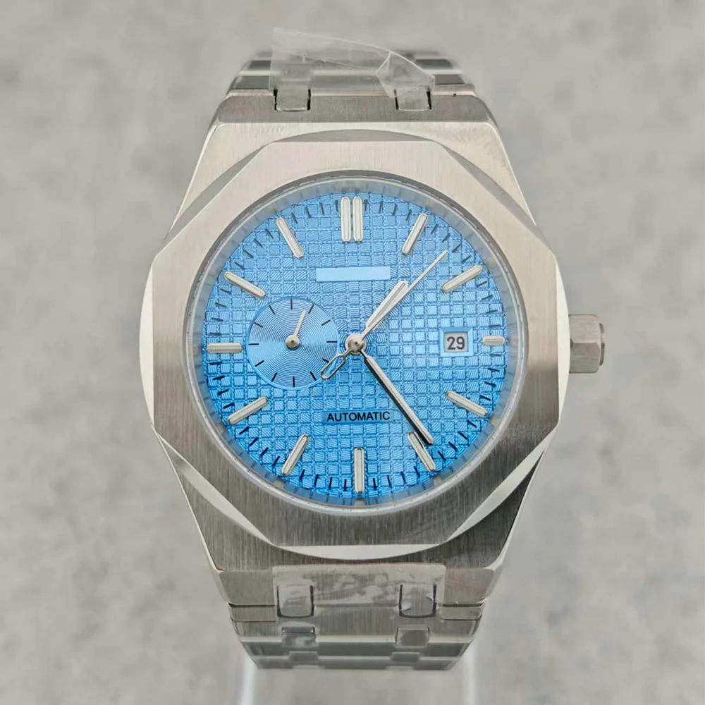 Blue customized watch exclusive link