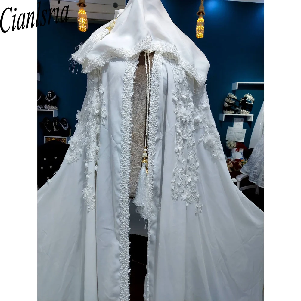 2026 Fashion Glitter Bridal Wrap Tulle Hooded Cape Shawl Wedding Accessories Cloak vestido de novia