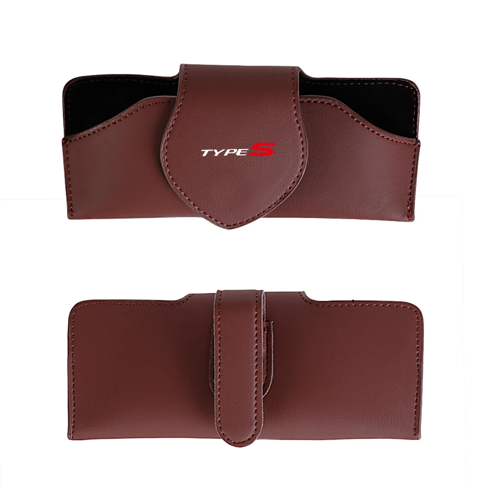Sun Visor Sunglasses Storage Box Car Interior Accessories For Honda Fit Civic CRV Hrv Jazz CITY Accord CR-Z VTEC Vezel view 6