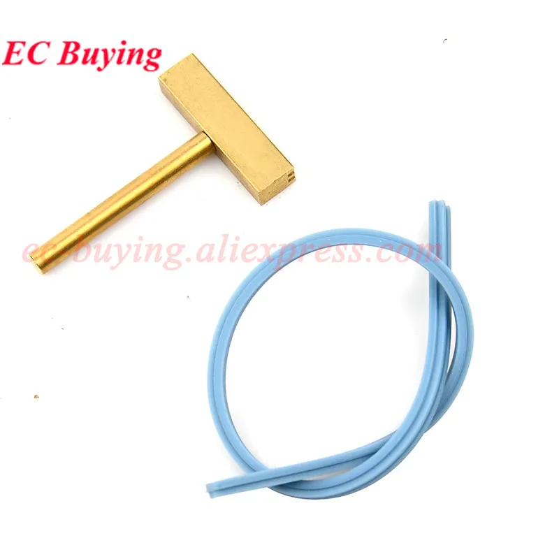 Hot 30W 60W 40W Soldering Iron T Tip T-head Copper T-Tips + Rubber Cable Hot Press for LCD Screen Pixel Flex Cable Repair