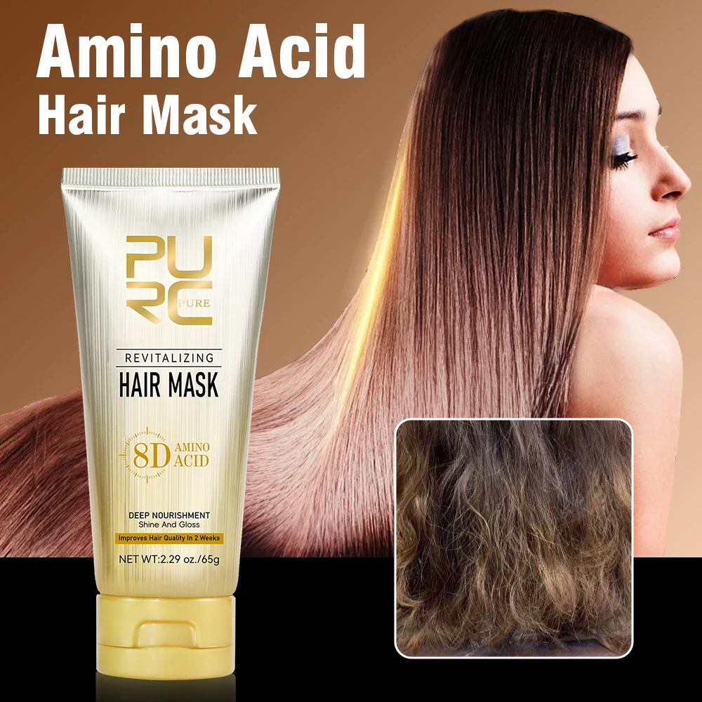 

Amino Acids Hair Mask Deep Nourishment Non-Greasy Repair Damaged Frizzy Hair Soft Smooth Moisturize Nourishing Hair Care Product