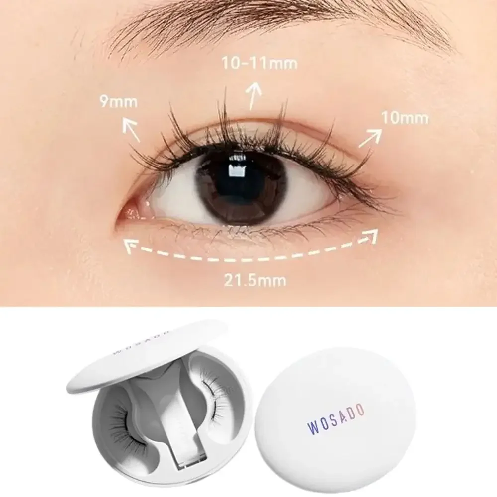 Geen lijm Geen vloeibare eyeliner nodig Magnetische wimpers met wimperkruller Eenvoudig aan te brengen Herbruikbare magnetische valse wimpers