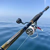 Snapdragon-高炭素釣り竿,40,46 t, 2.36-2.97m, dkk ti,ミディアムファストアクション,ロングキャスティング,2-3セクション 3