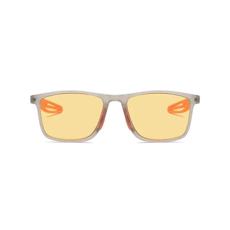 2026 Unisex Nachtsicht-Lesebrille Modische Vintage Gelbe Gläser Brillengläser für Damen und Herren TR90 Sportbrille Weitsicht – Detail 4