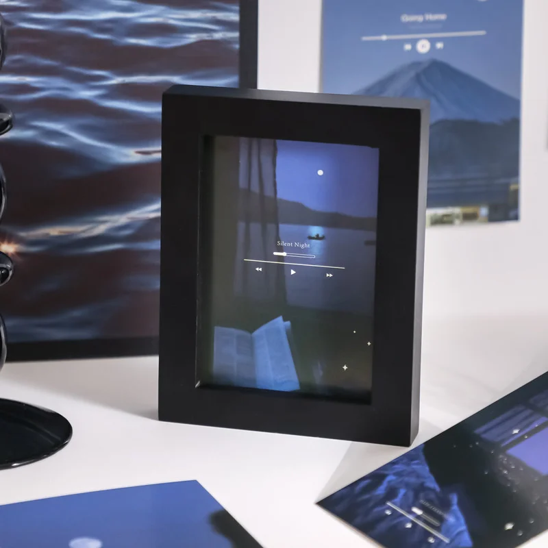 Ins visão noturna céu estrelado lua artístico cartões decorativos ambiente cartão diy fundo adesivos de parede foto adereços 30 folhas