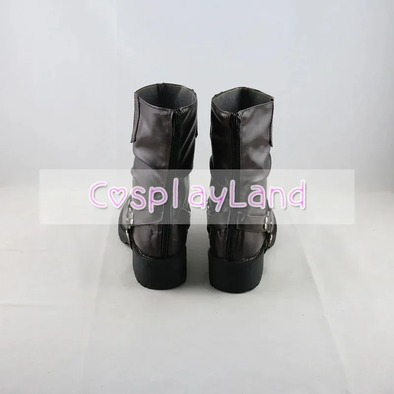 

Twisted Wonderland Savanaclaw Ruggie Bucchi Cosplay Boots Shoes Black Men Costume Customized Accessories Halloween Party Shoe CF