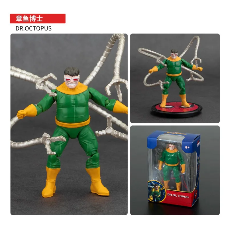ZD Original Spider Man 4 Zoll GREEN GOBLIN Doctor Octopus VENOM Actionfiguren MILES GWEN ELECTRO SCARLET SPIDER 2099 RHINO Spielzeug