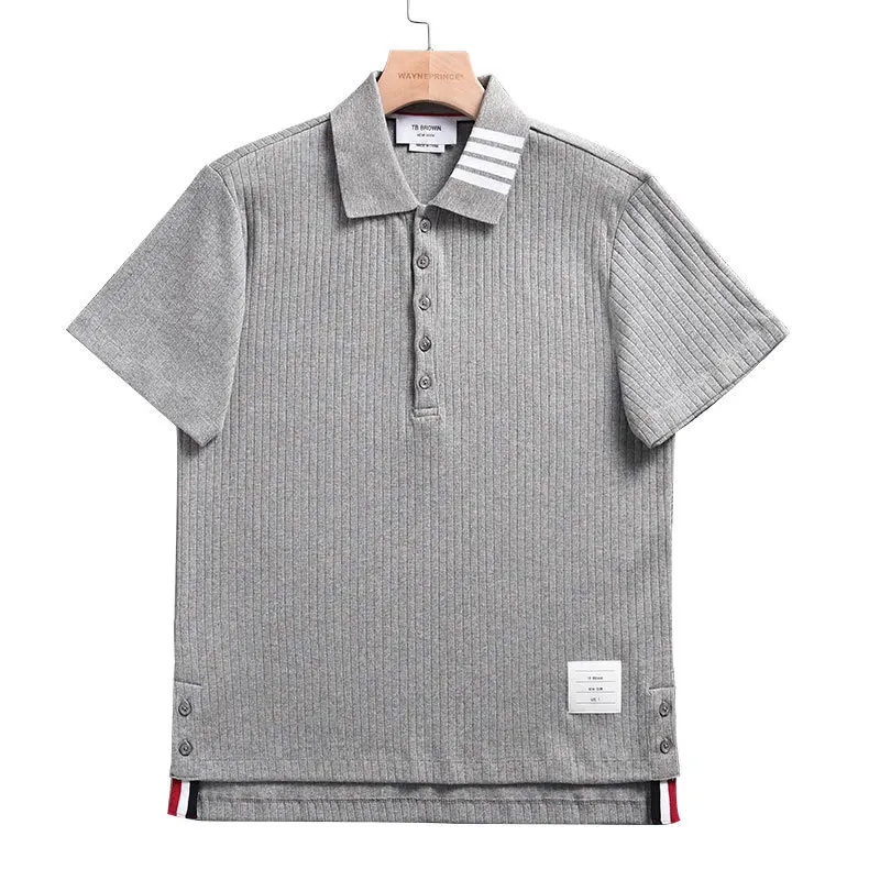 

Вязаная футболка из ледяного шелка с коротким рукавом, повседневная, для отдыха, мужская и женская, универсальная, летняя, модная, базовая, из хлопка.