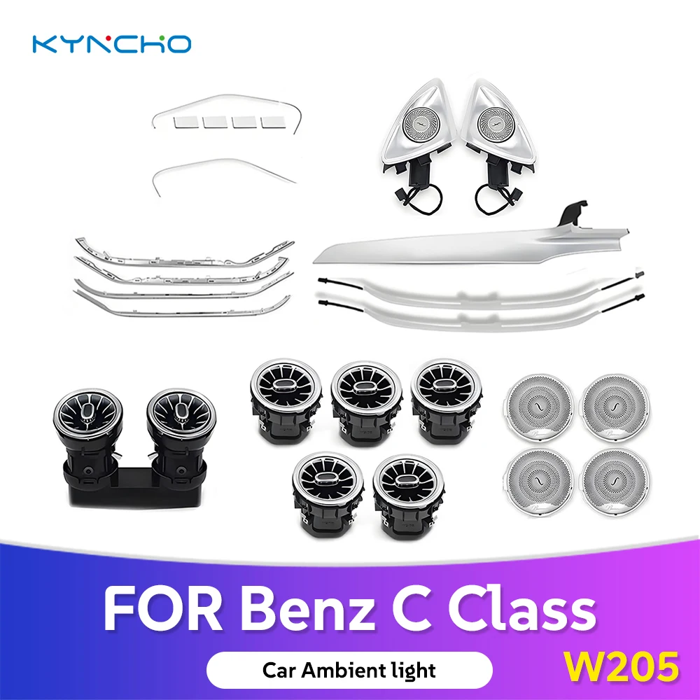 

For Benz C Class W205 for GLC x253 Ambient Light Kit Symphony Car Ambient Light auto interior lighting Smar Lamp Automotive