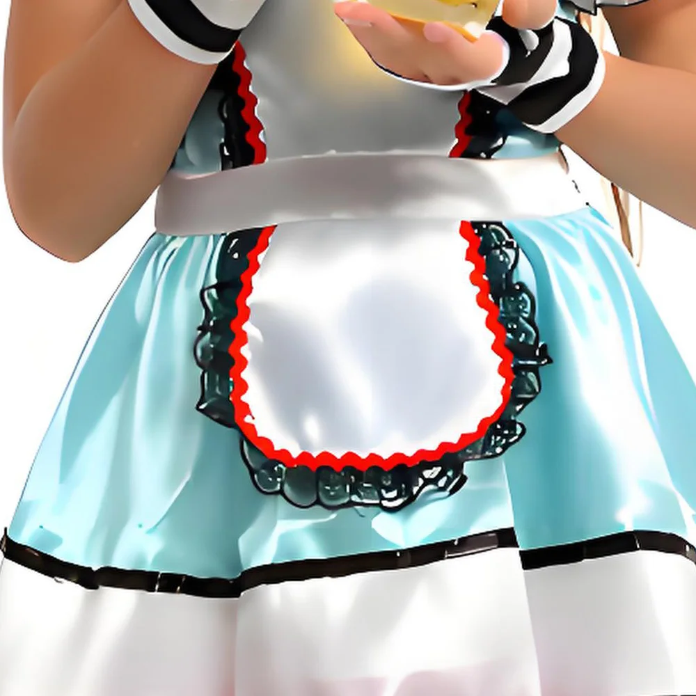 Girl Dress Costume Oktoberfest Beer Festival Maid Waitress Halloween Carnival Party Cosplay Children Fancy Clothes