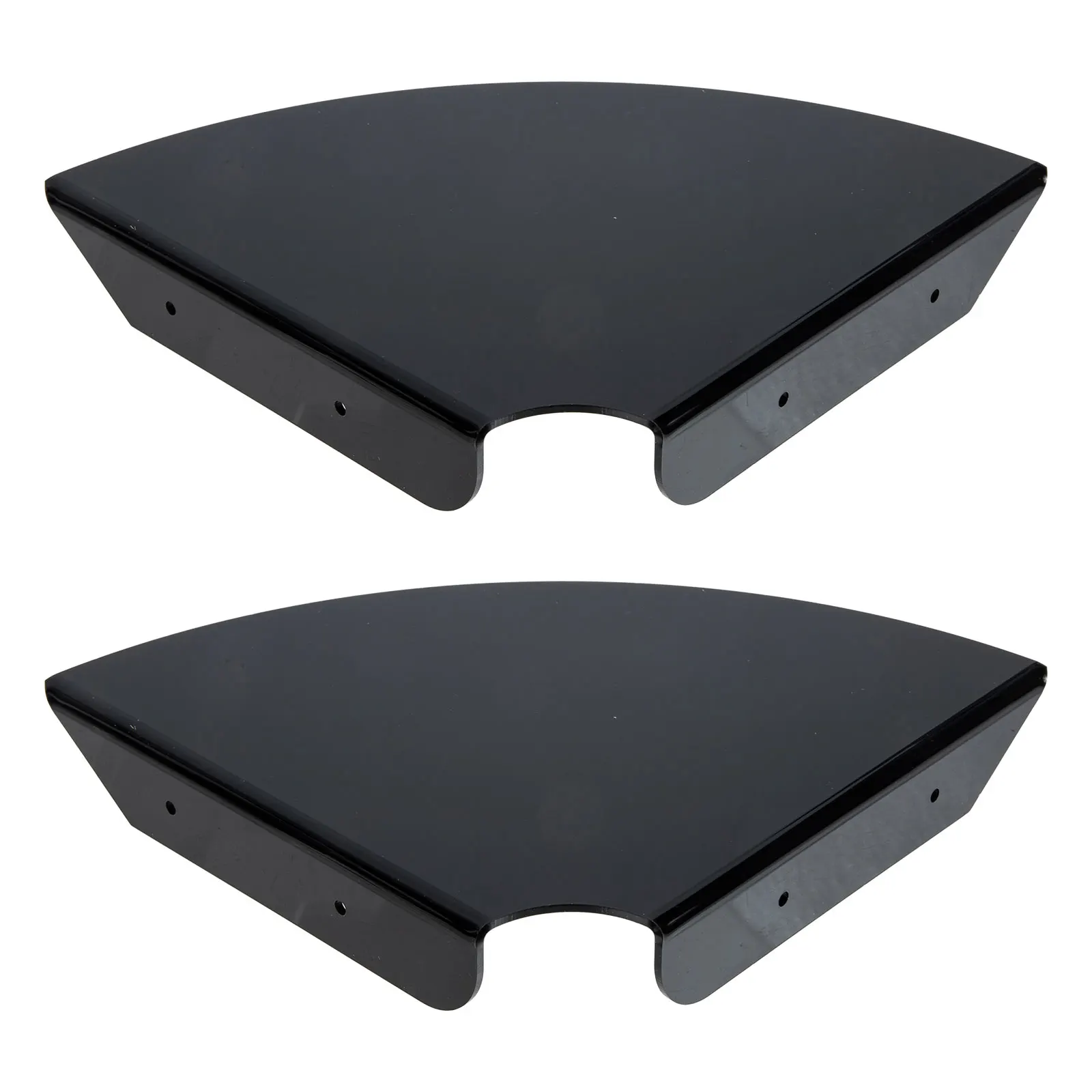 

Acrylic Floating Shelves Wall Mounted Bracket Speaker Angle Holder Simple Design Strong Load Bearing Suitable Home Hotel